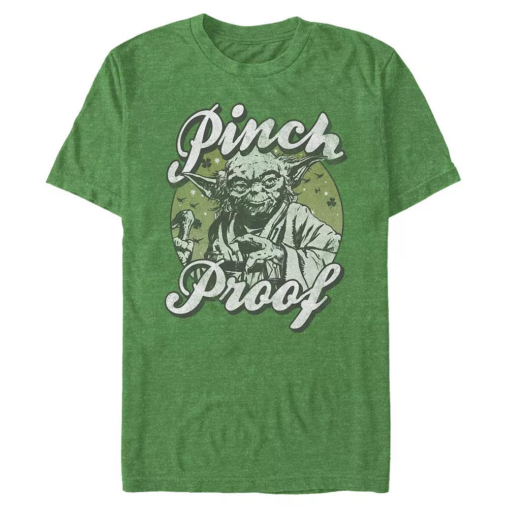 Big & Tall Star Wars Yoda Pinch Proof Graphic Tee, Men's,  Product Image