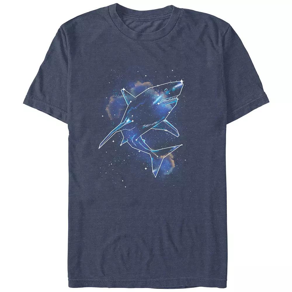 Men's Shark Galaxy Graphic Tee,  Product Image