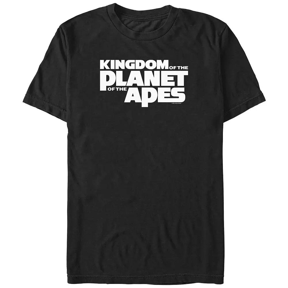 Big & Tall Kingdom Of The Planet Of The Apes Title Logo Graphic Tee, Men's,  Product Image