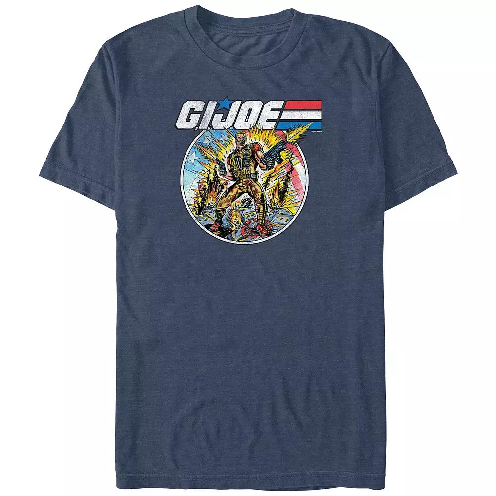 Big & Tall G.I. Joe Battle Stamp Graphic Tee, Men's,  Product Image
