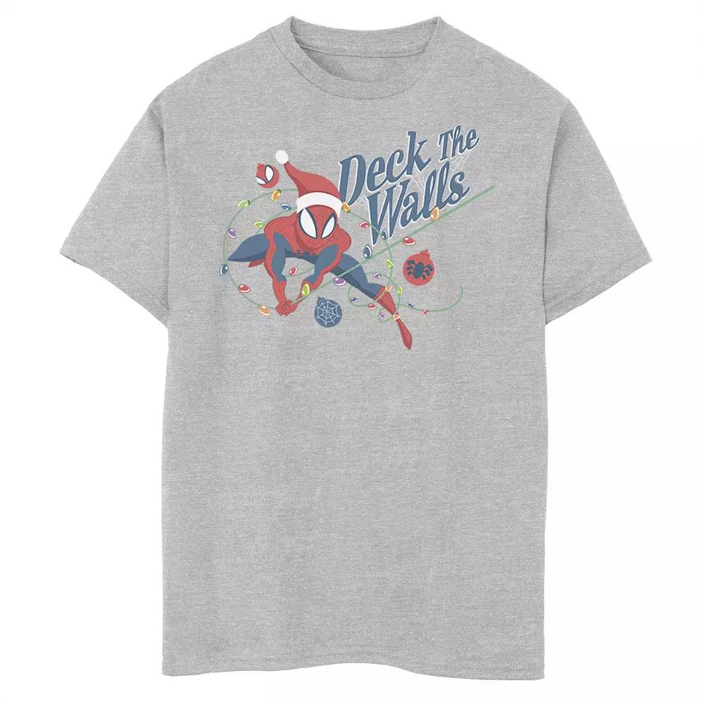 Boys 6-20 Marvel Spider-Man Deck The Walls Holiday Graphic Tee, Boy's,  Product Image