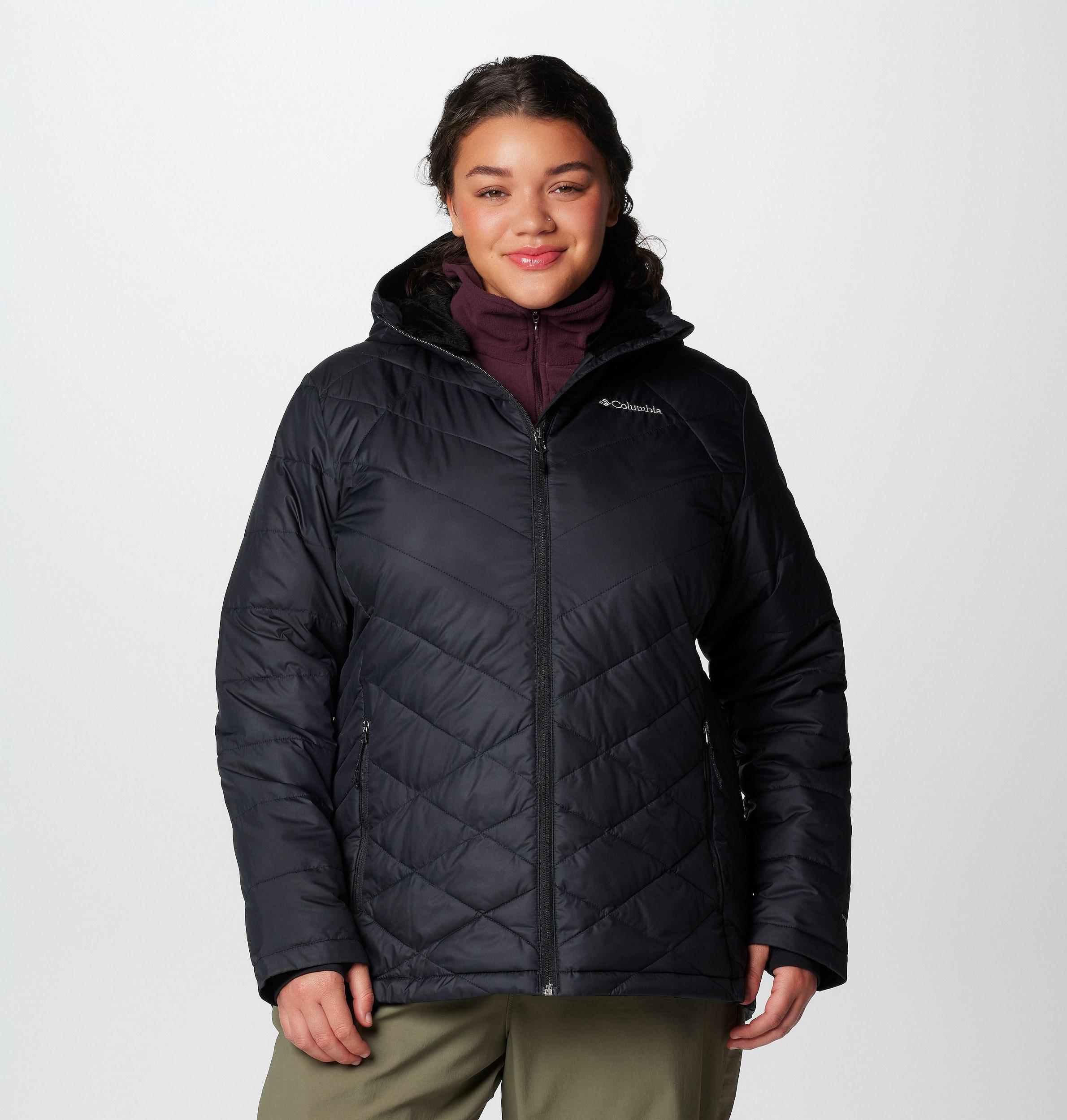 Columbia Womens Heavenly Hooded Jacket - Plus Size- Product Image
