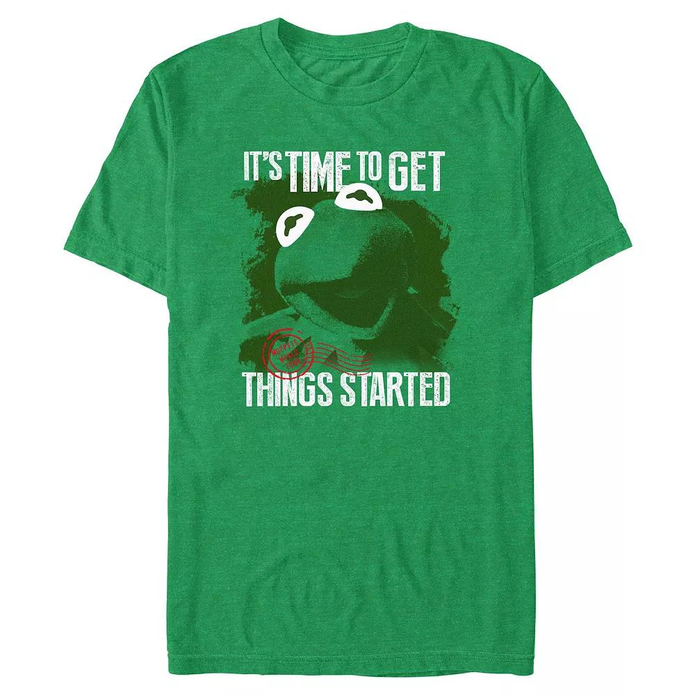 Big & Tall Kermit Time To Get Things Started Graphic Tee, Men's,  Product Image