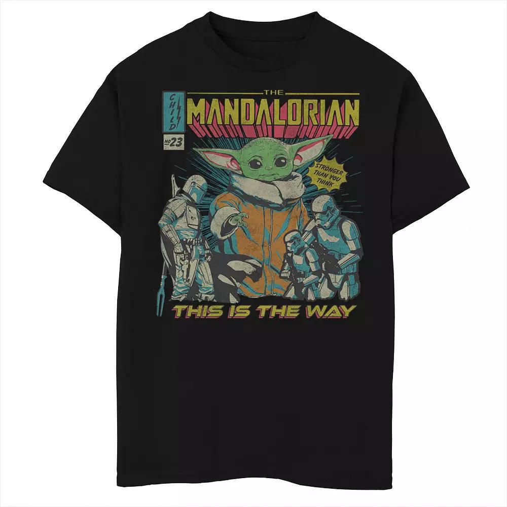 Boys 8-20 Star Wars Mando Blaster Battle Poster Graphic Tee, Boy's,  Product Image
