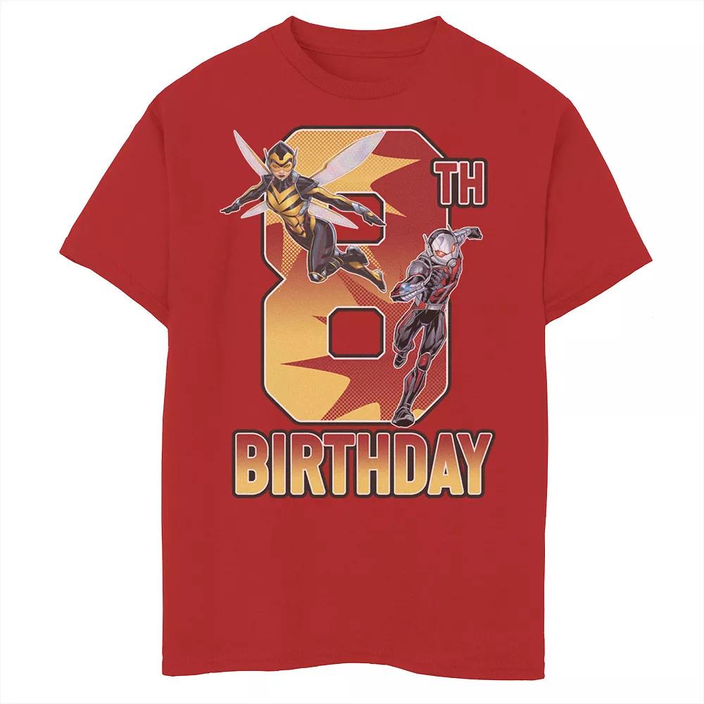 Boys 6-20 Marvel Ant-Man & Wasp 8th Birthday Graphic Tee, Boy's,  Product Image