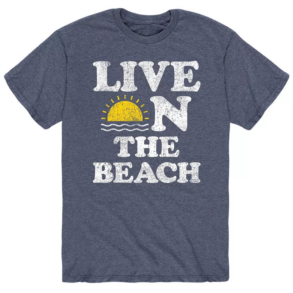 Men's Live On The Beach Tee,  Product Image