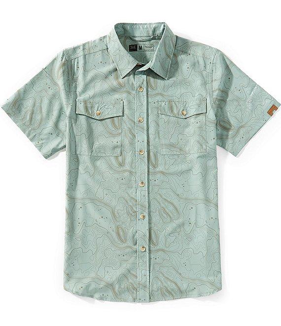 Dakota Grizzly Rowan Stretch Short Sleeve Woven Shirt Product Image
