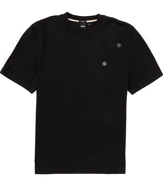 Hugo Boss BOSS Taut Monogram Logo Short Sleeve T-Shirt Product Image