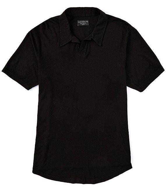 Goodlife Johnny Collar Short Sleeve Polo Shirt Product Image