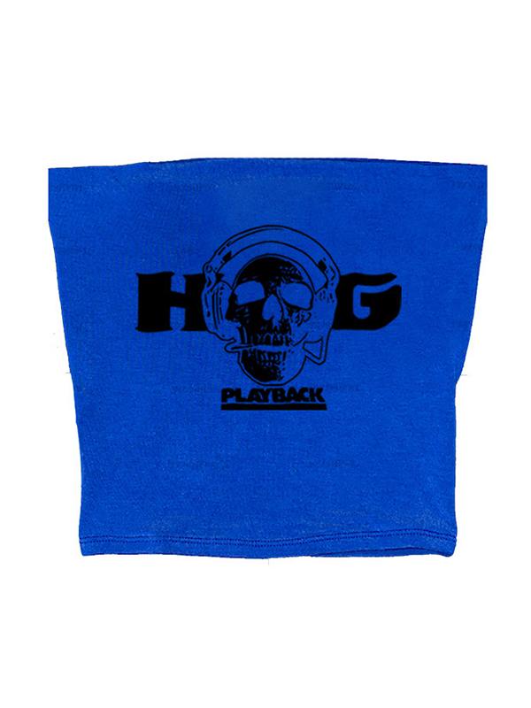 Skull Print Bandeau Top Product Image