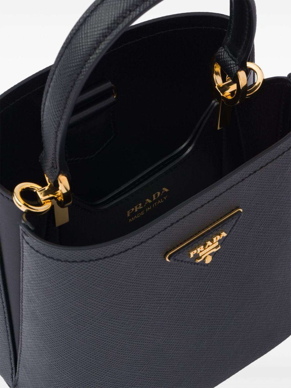 small Panier leather tote bag Product Image