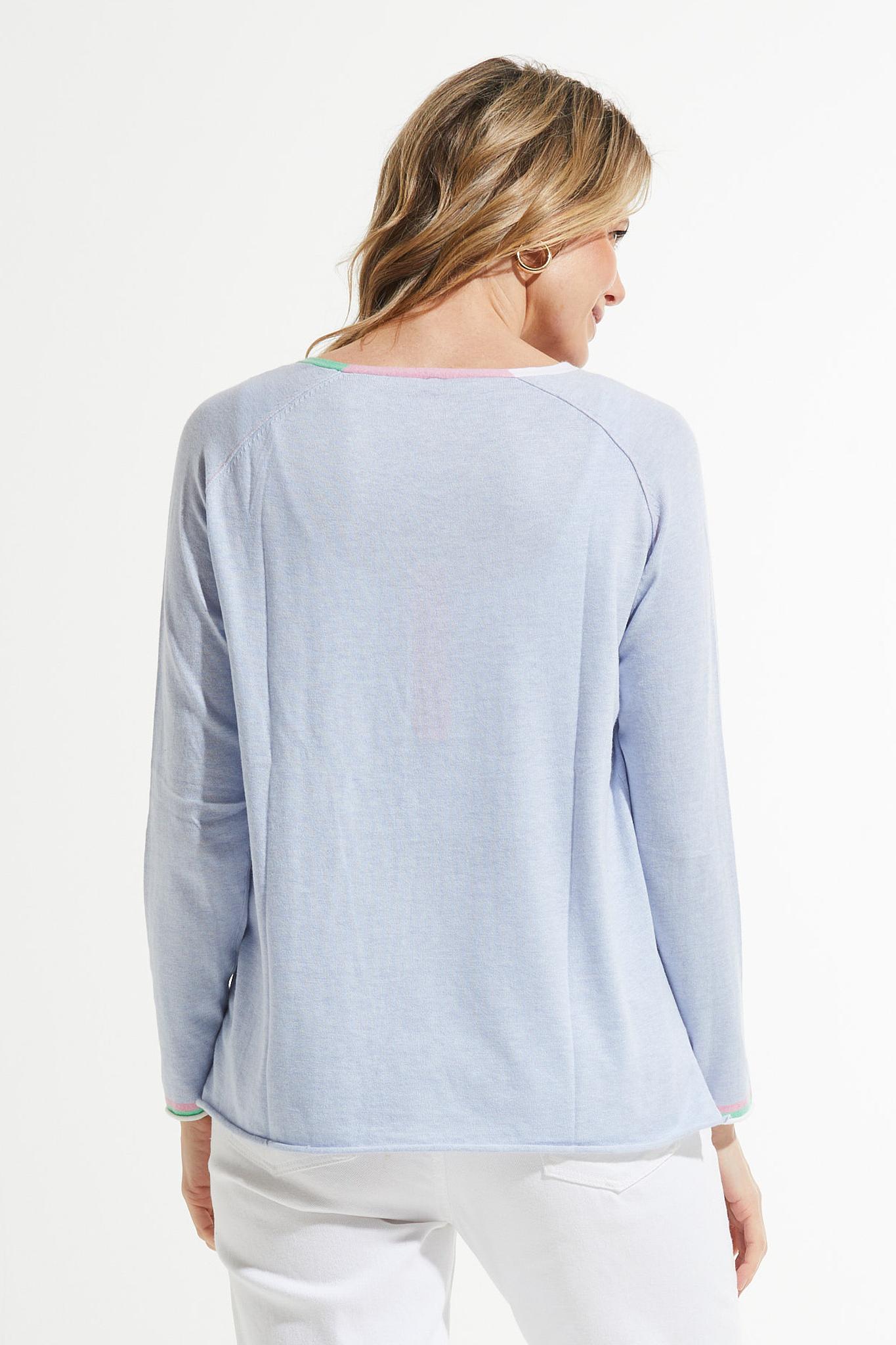 Zaket and Plover Colorful V Sweater Product Image