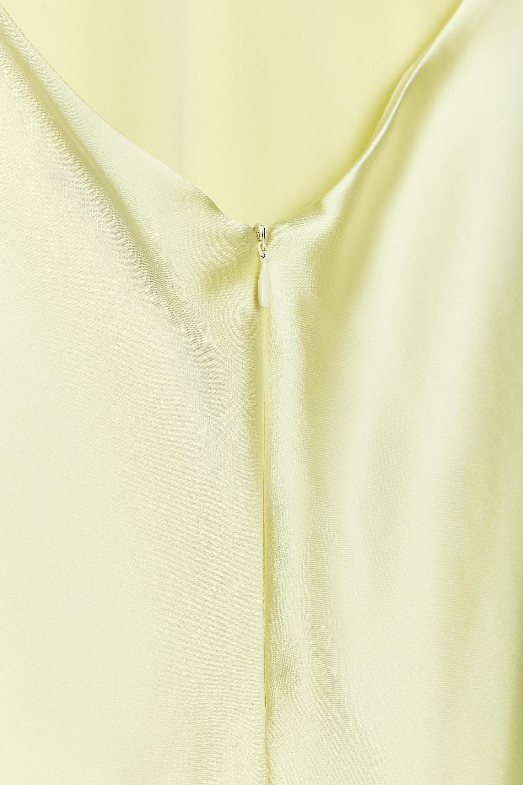 SATIN MIDI DRESS WITH STRAPPY BACK Product Image