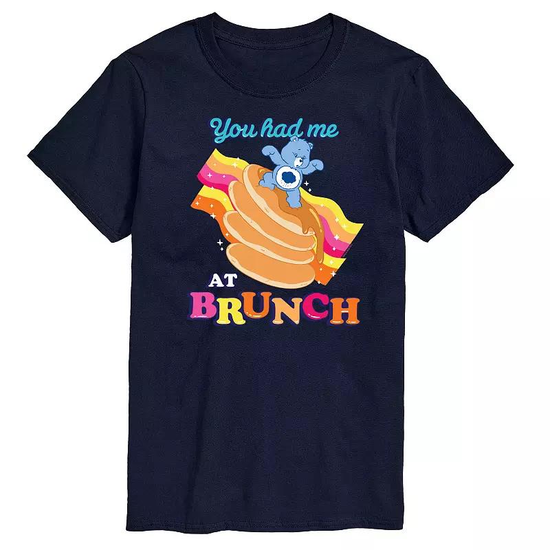 Mens Care Bears Had Me At Brunch Graphic Tee Blue Product Image