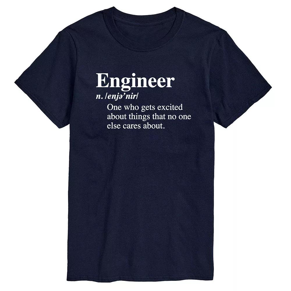 Big & Tall Engineer Definition Tee, Men's,  Product Image