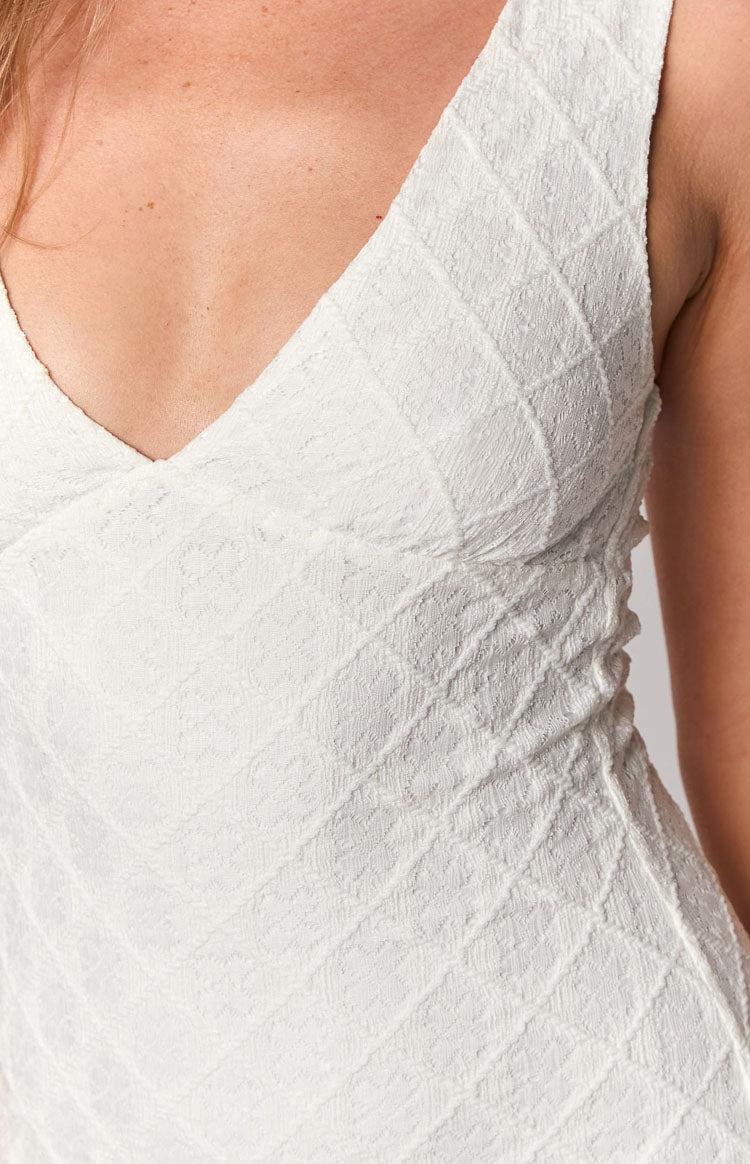 Sandie White Mini Dress Product Image