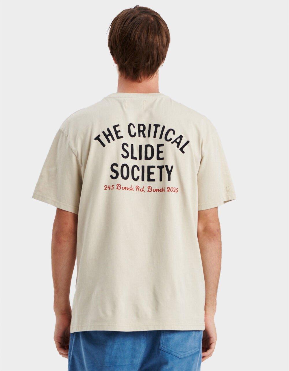 THE CRITICAL SLIDE SOCIETY Local Mens Tee - CREAM Product Image