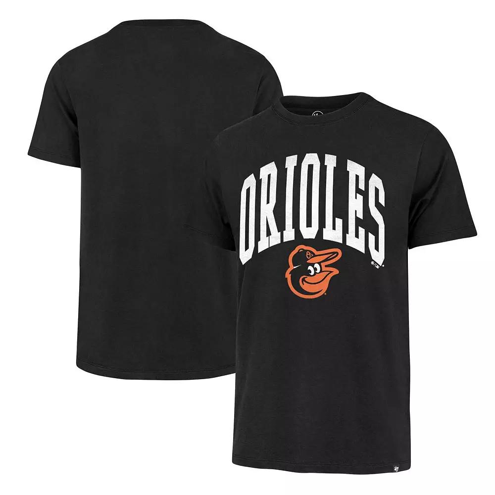 Men's '47 Black Baltimore Orioles Win Win Franklin T-Shirt,  Product Image