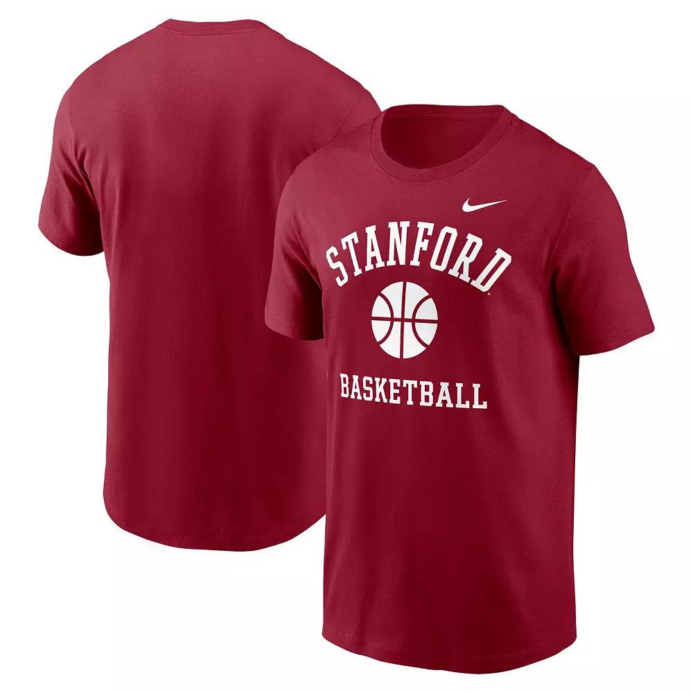 Men's Nike Cardinal Stanford Cardinal Basketball Icon T-Shirt, Size: 2XL, Red Product Image