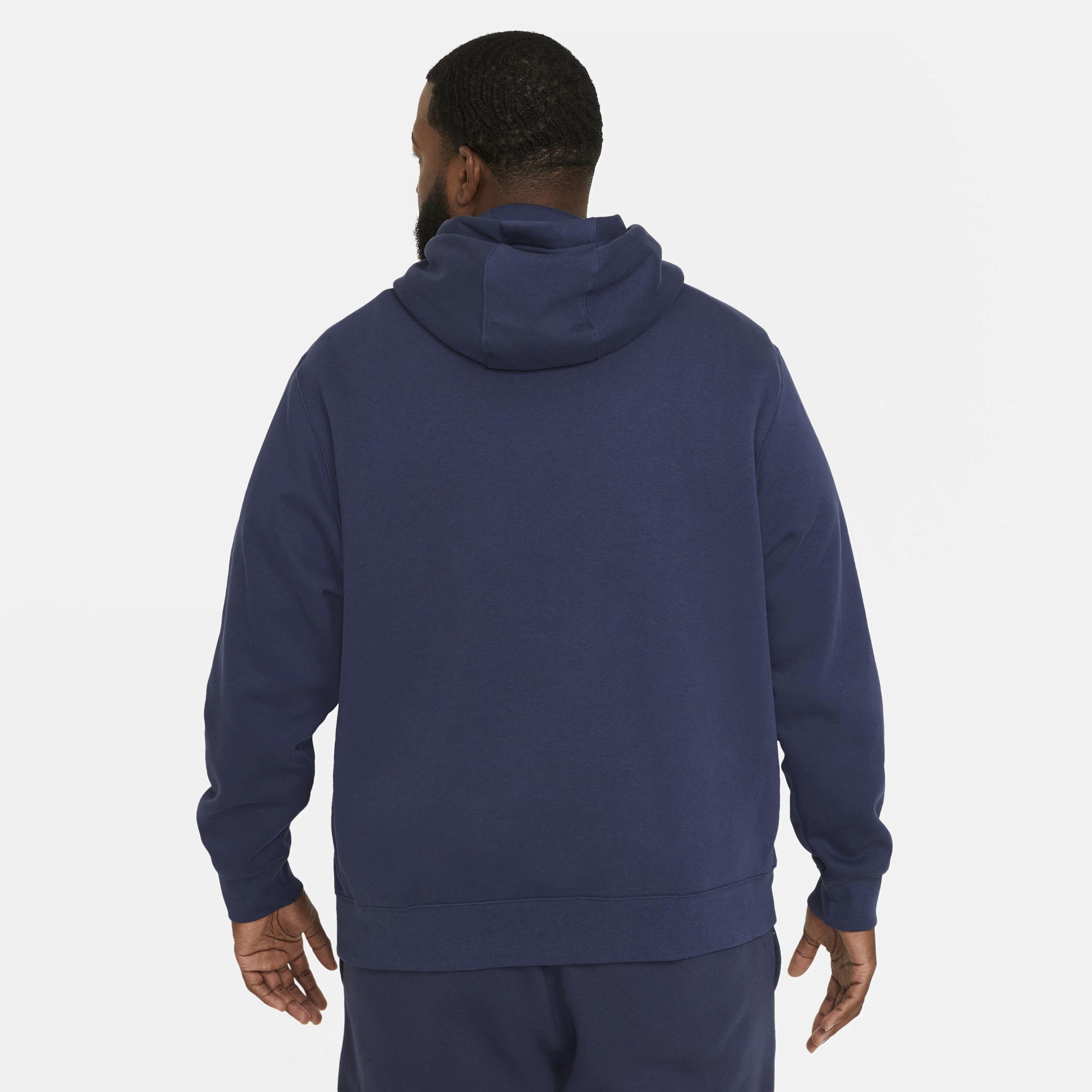 Mens Nike Sportswear Club Fleece Pullover Hoodie | BV2654-410 Product Image