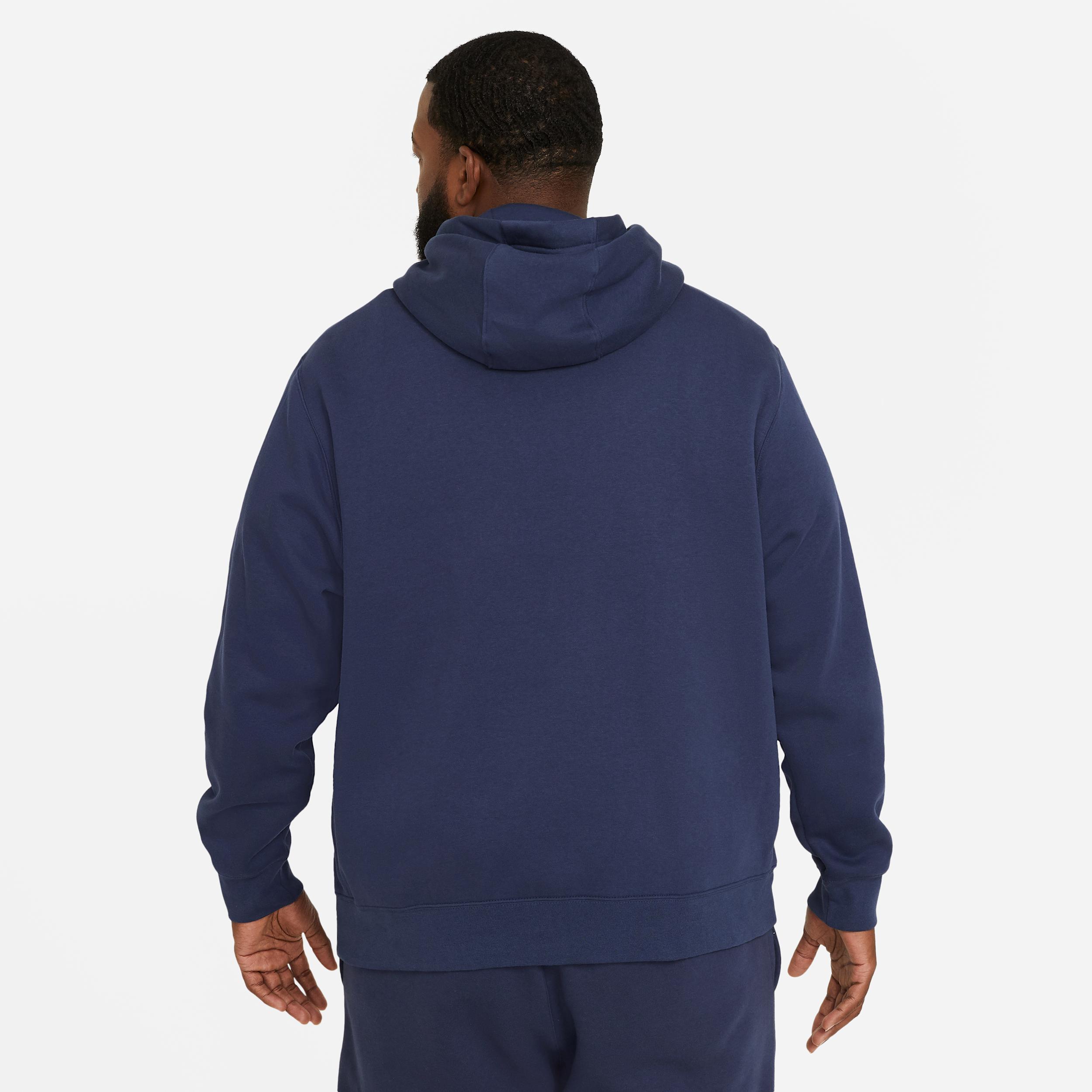 Mens Nike Sportswear Club Fleece Pullover Hoodie | BV2654-410 Product Image
