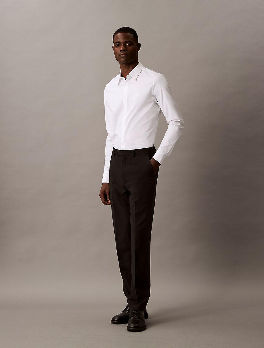 Calvin Klein Mens Slim Fit Suit Pants Product Image