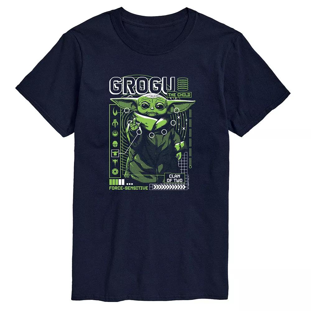 Men's Star Wars The Mandalorian Grogu Digital Graphic Tee,  Product Image