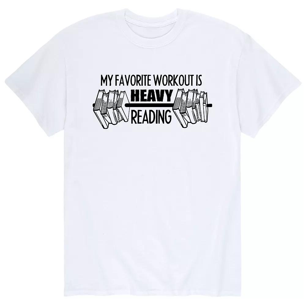 Men's My Favorite Workout Reading Tee,  Product Image