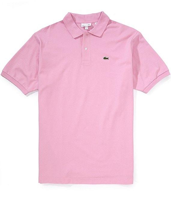 Lacoste Big & Tall Solid Pique Short Sleeve Polo Shirt Product Image