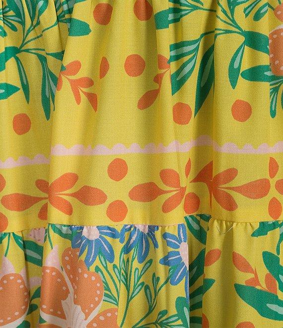 Chelsea & Violet Cecily Floral V-Neck Sleeveless Maxi Dress Product Image