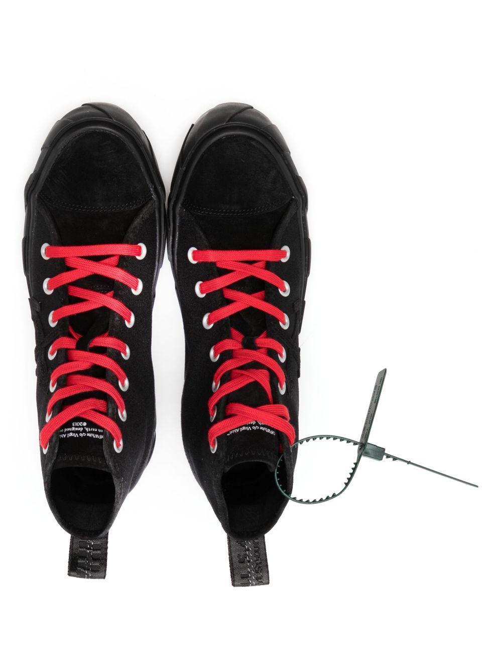 high-top canvas sneakers Product Image