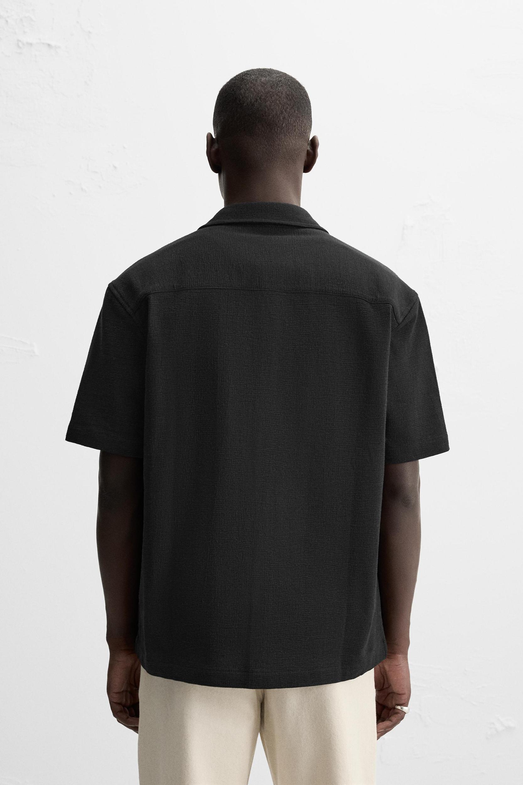 GEOMETRIC JACQUARD SHIRT Product Image