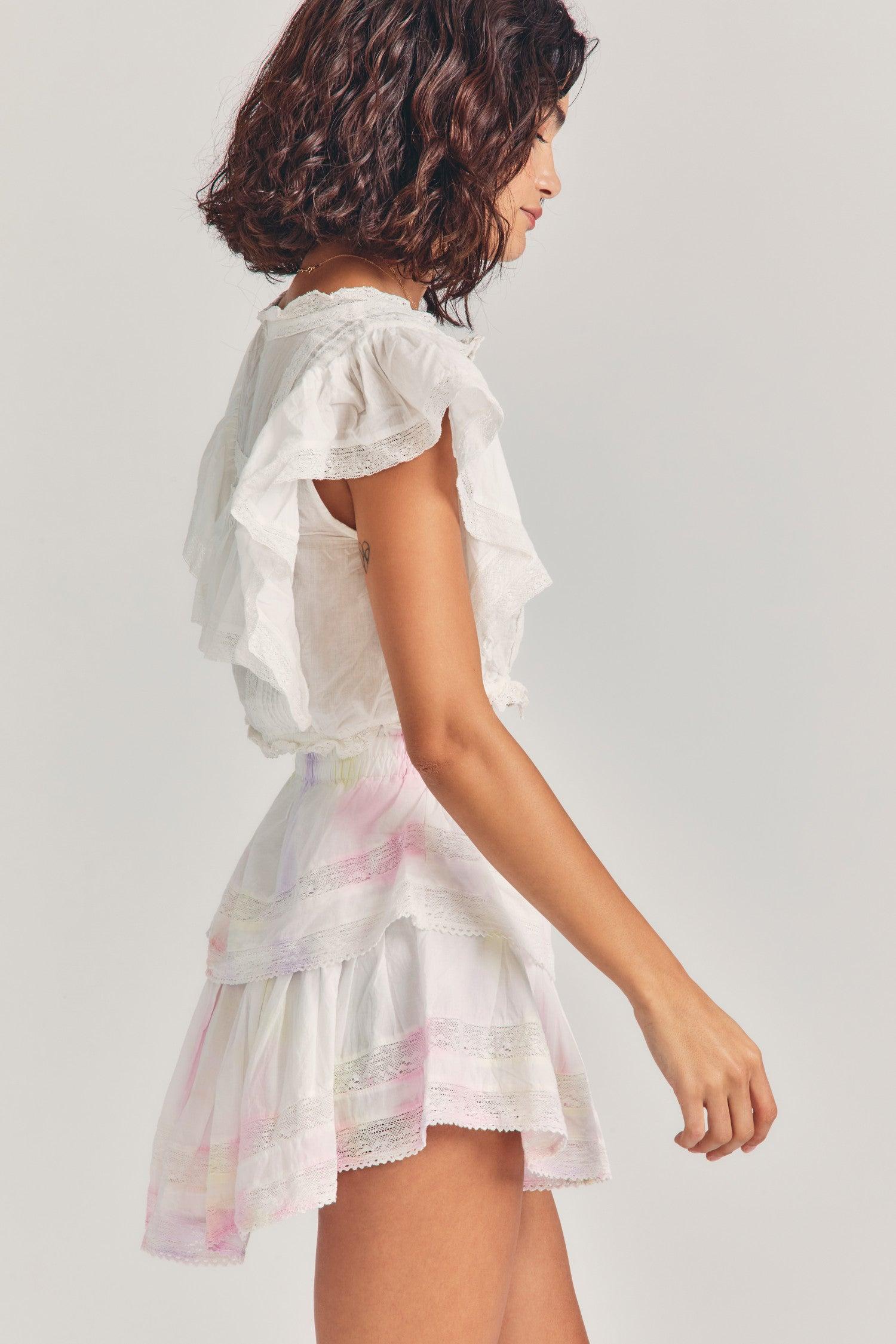 Ruffle Mini Heritage Skirt Product Image