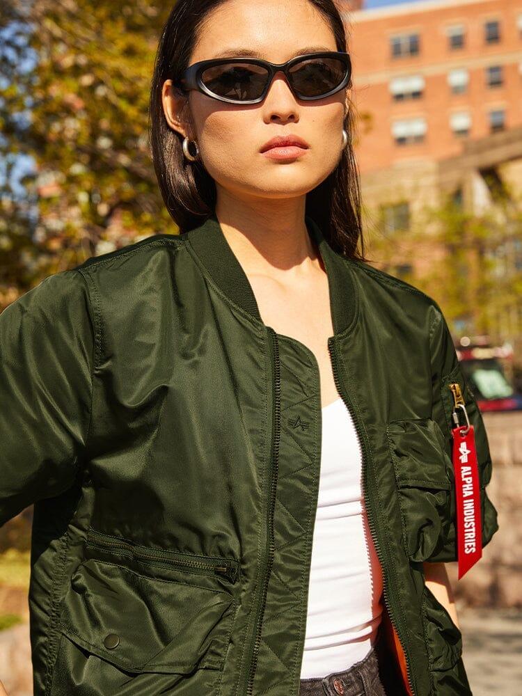 L-2B SHORT SLEEVE BOMBER JACKET Unisex Product Image