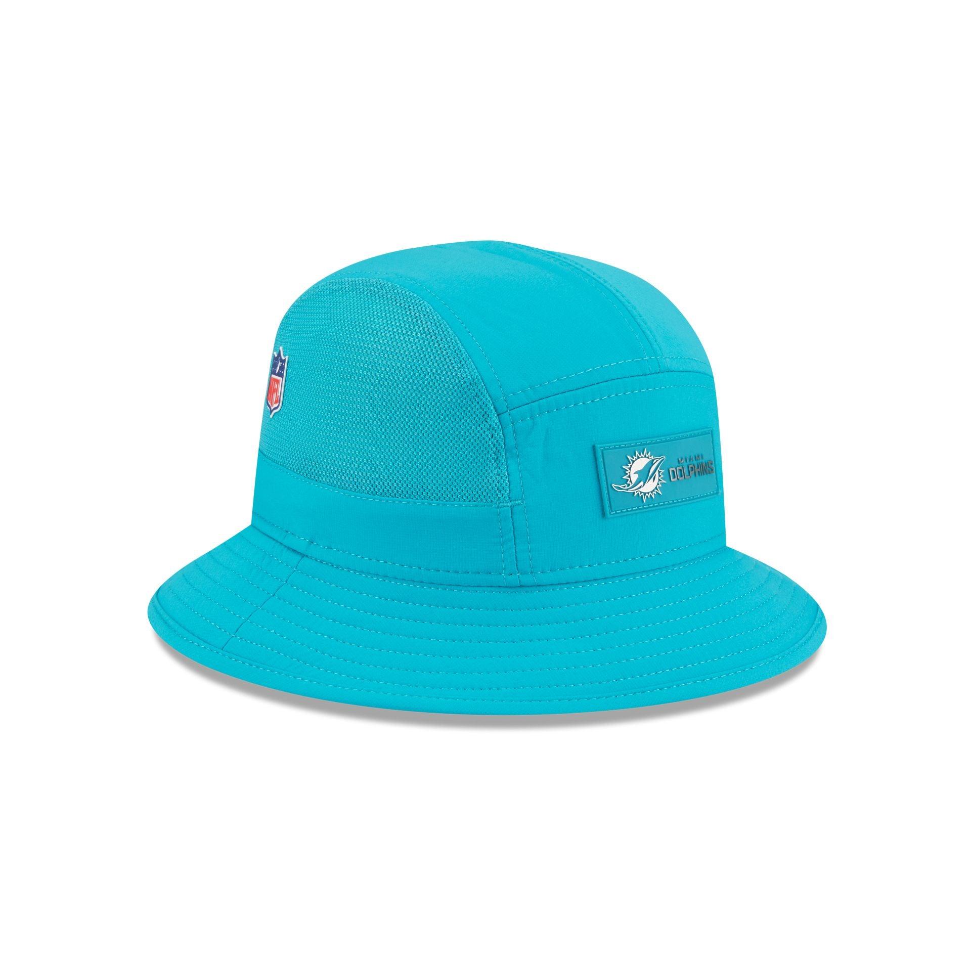 Miami Dolphins 2025 Sideline Hot Weather Bucket Hat Male Product Image