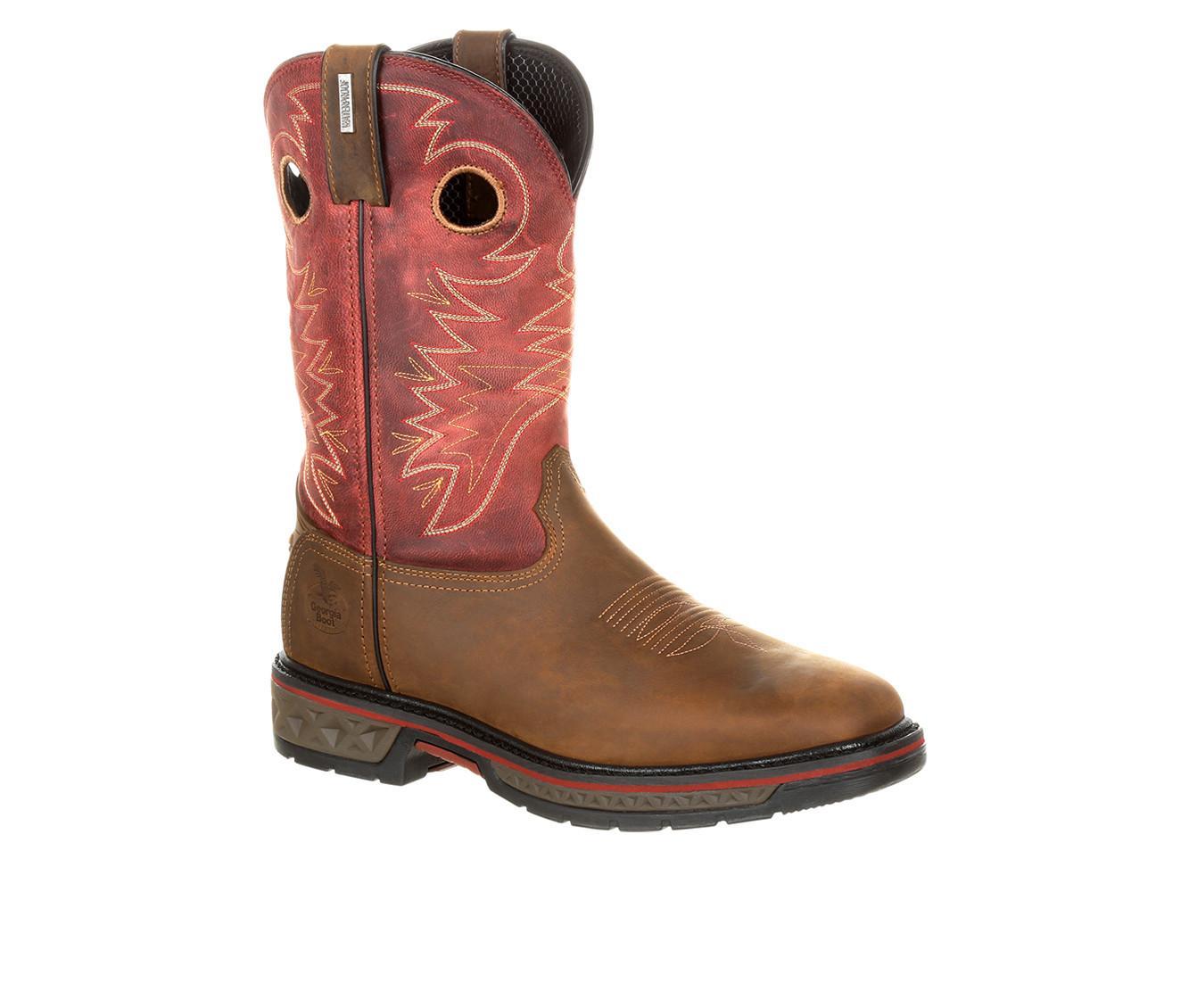 Men's Georgia Boot Carbo-Tec Waterproof Pull On Work Boots Product Image