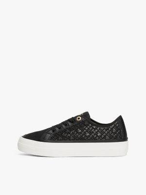 Embroidered TH Monogram Mesh Sneaker Product Image