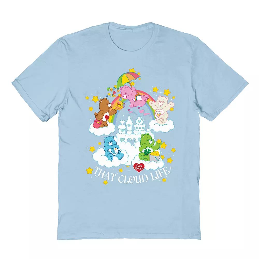 Men's Care Bear T-Shirt, Size: XL, Light Blue Product Image