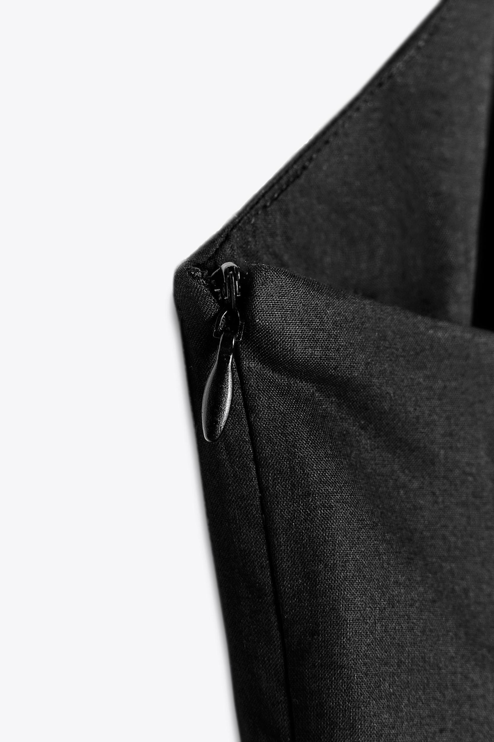 ZW COLLECTION SHORT POPLIN DRESS Product Image