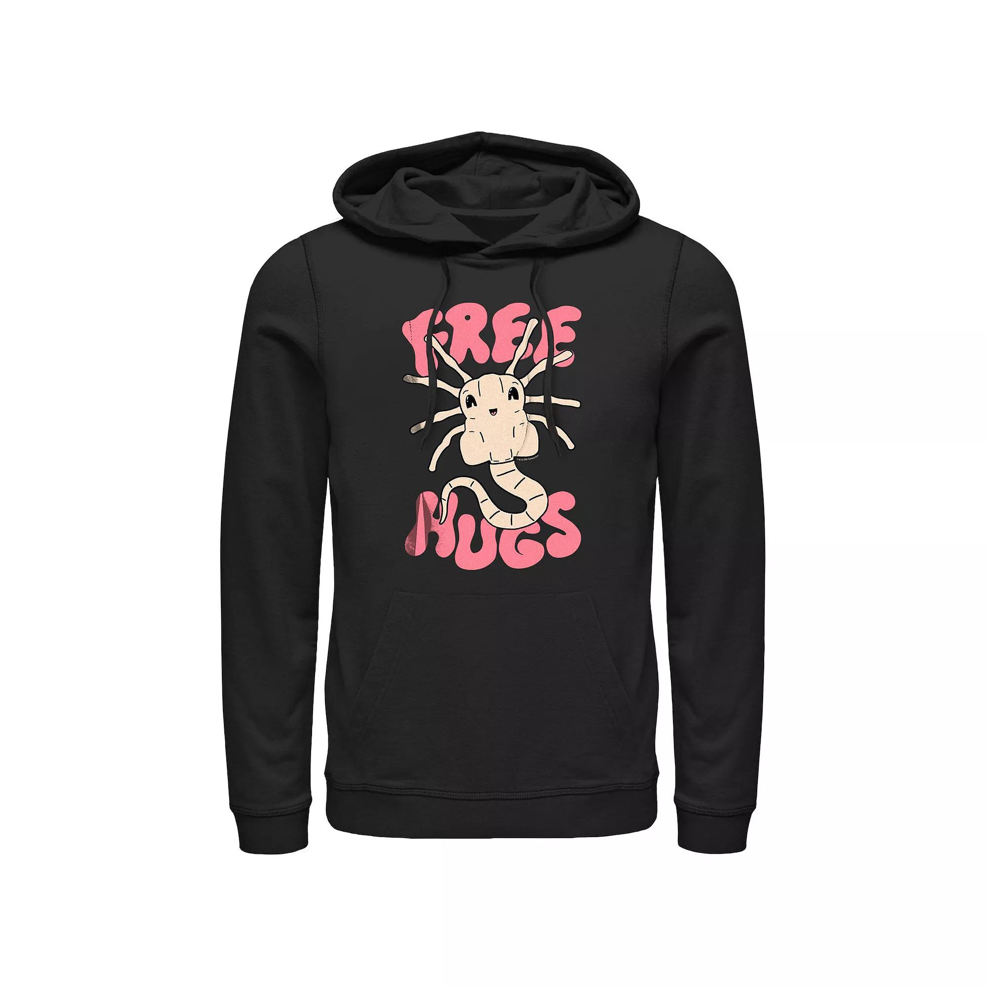 Men's Aliens Free Hugs Graphic Hoodie,  Product Image