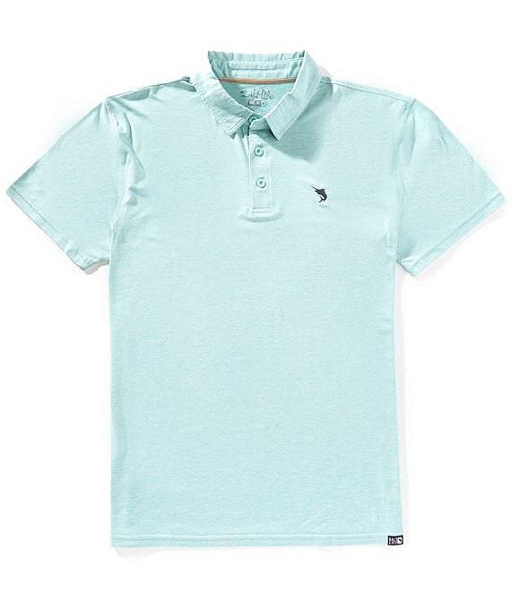 Salt Life Outrigger Short Sleeve Knit Polo Shirt Product Image