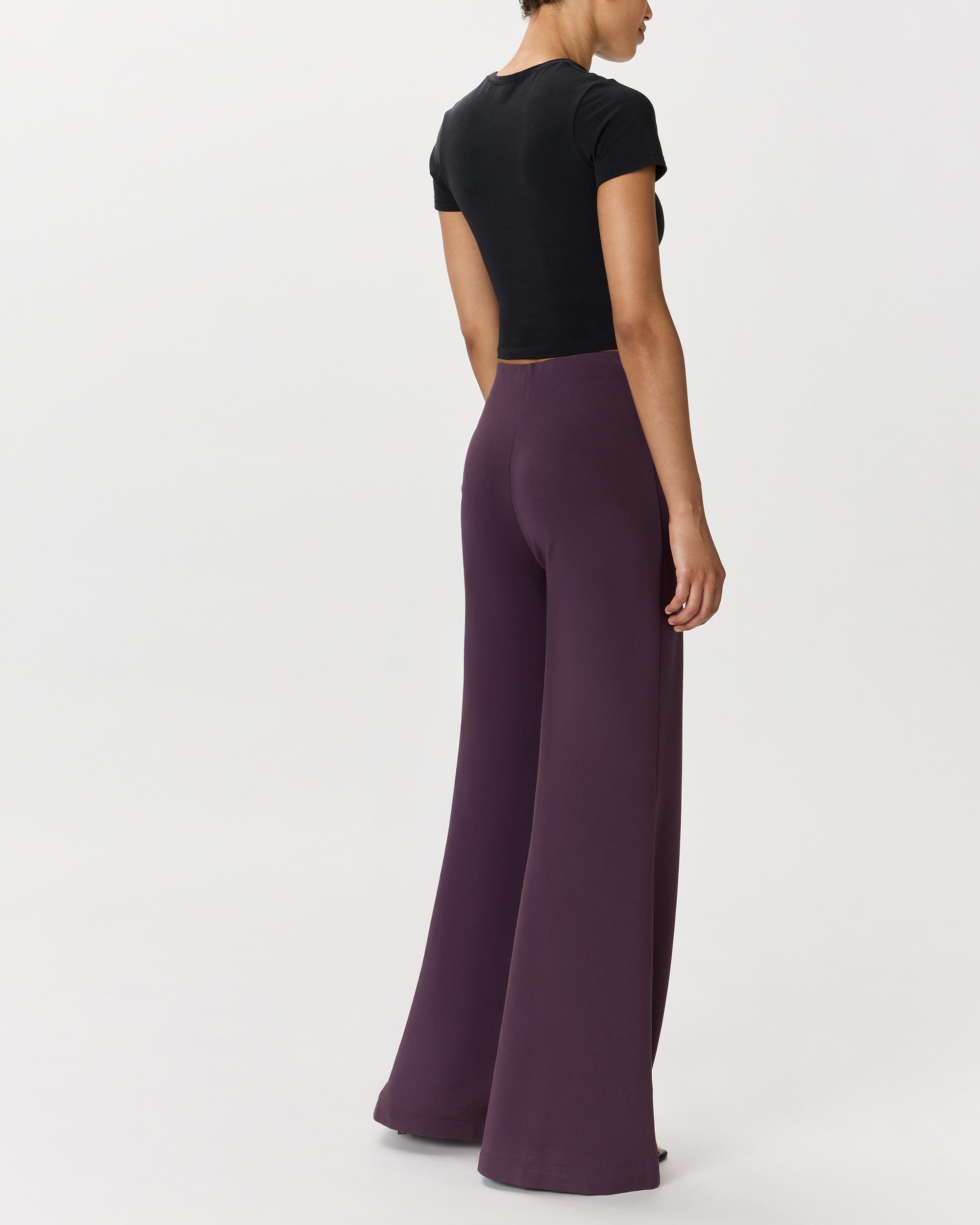 Quince | Women's Ultra-Stretch Ponte Super Wide Leg Pants Rayon Product Image