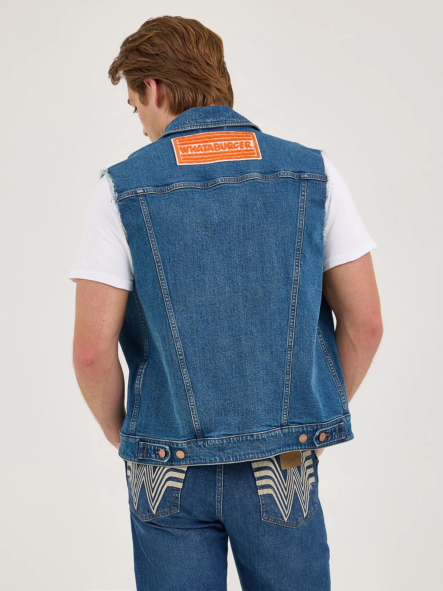 Wrangler x Whataburger Men's Cut-Off Vest in Rodeo Dust Fade Product Image