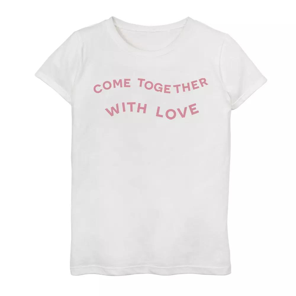 Girls 7-16 Fifth Sun With Love Graphic Tee, Girl's,  Product Image