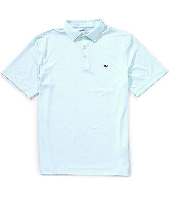Vineyard Vines St Jean Stripe Short Sleeve Polo Shirt Product Image
