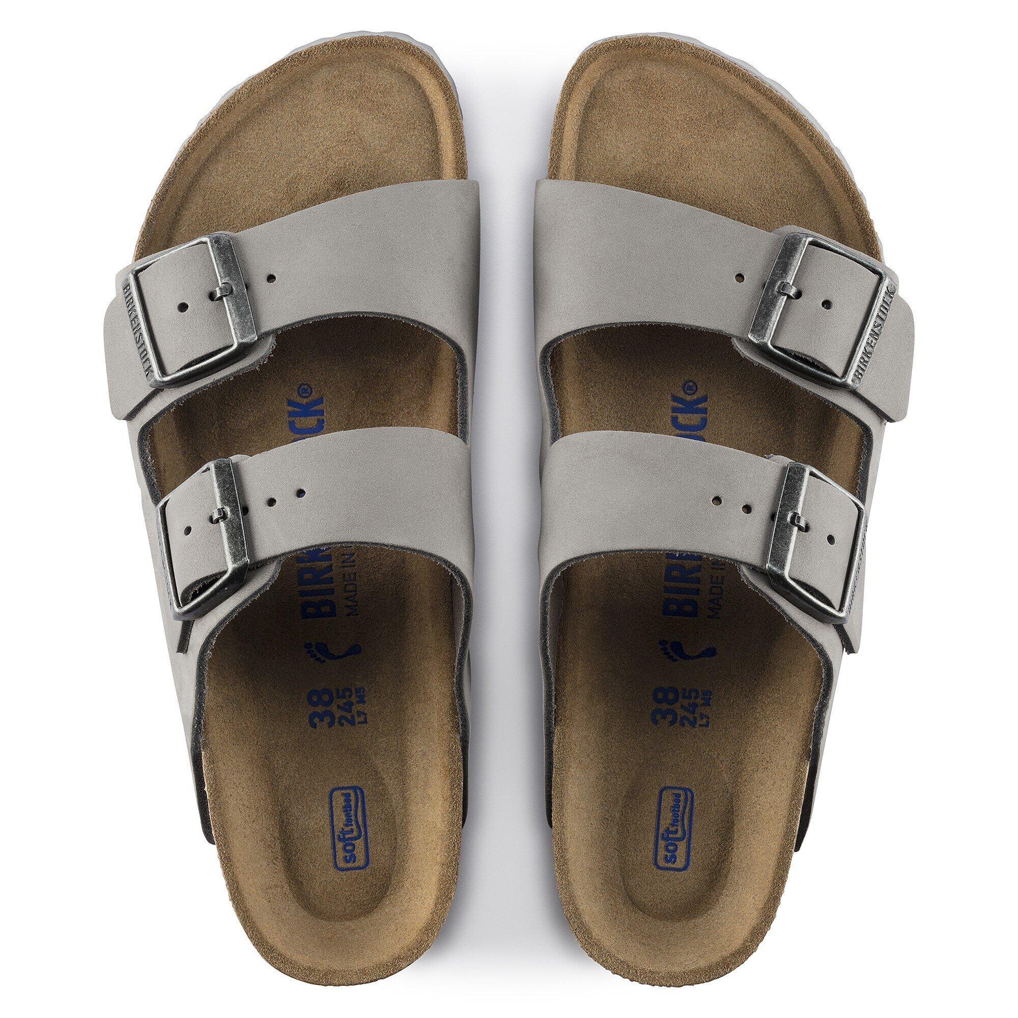 Arizona Soft Footbed Nubuck Leather Dove Gray Product Image