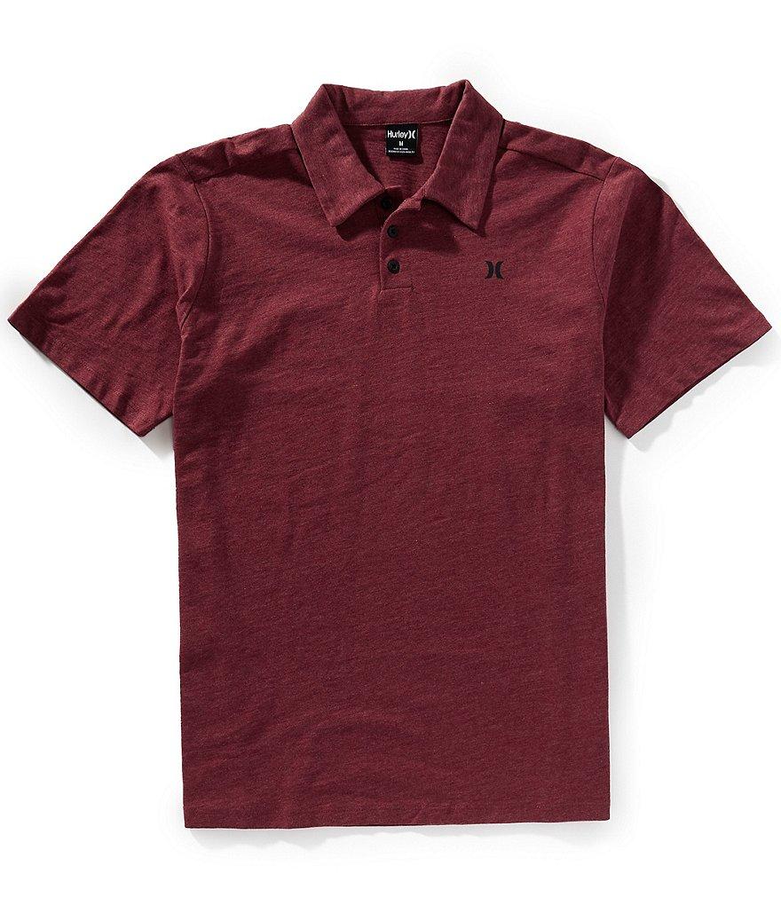 Hurley Icon Slub Jersey Short Sleeve Polo Shirt Product Image