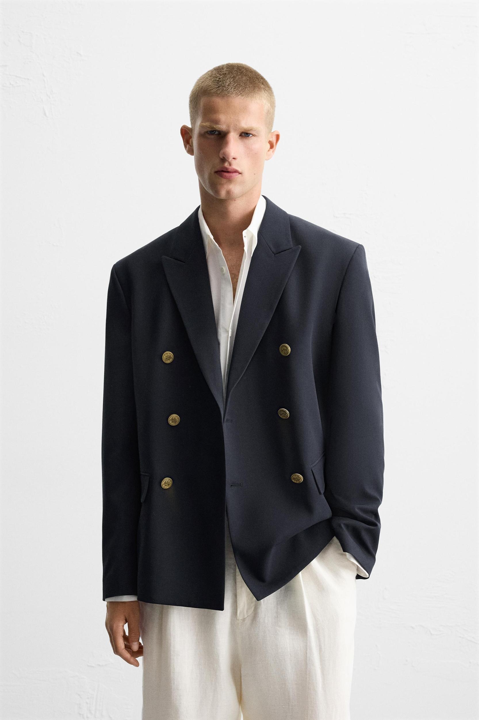 DOUBLE BREASTED BLAZER Product Image