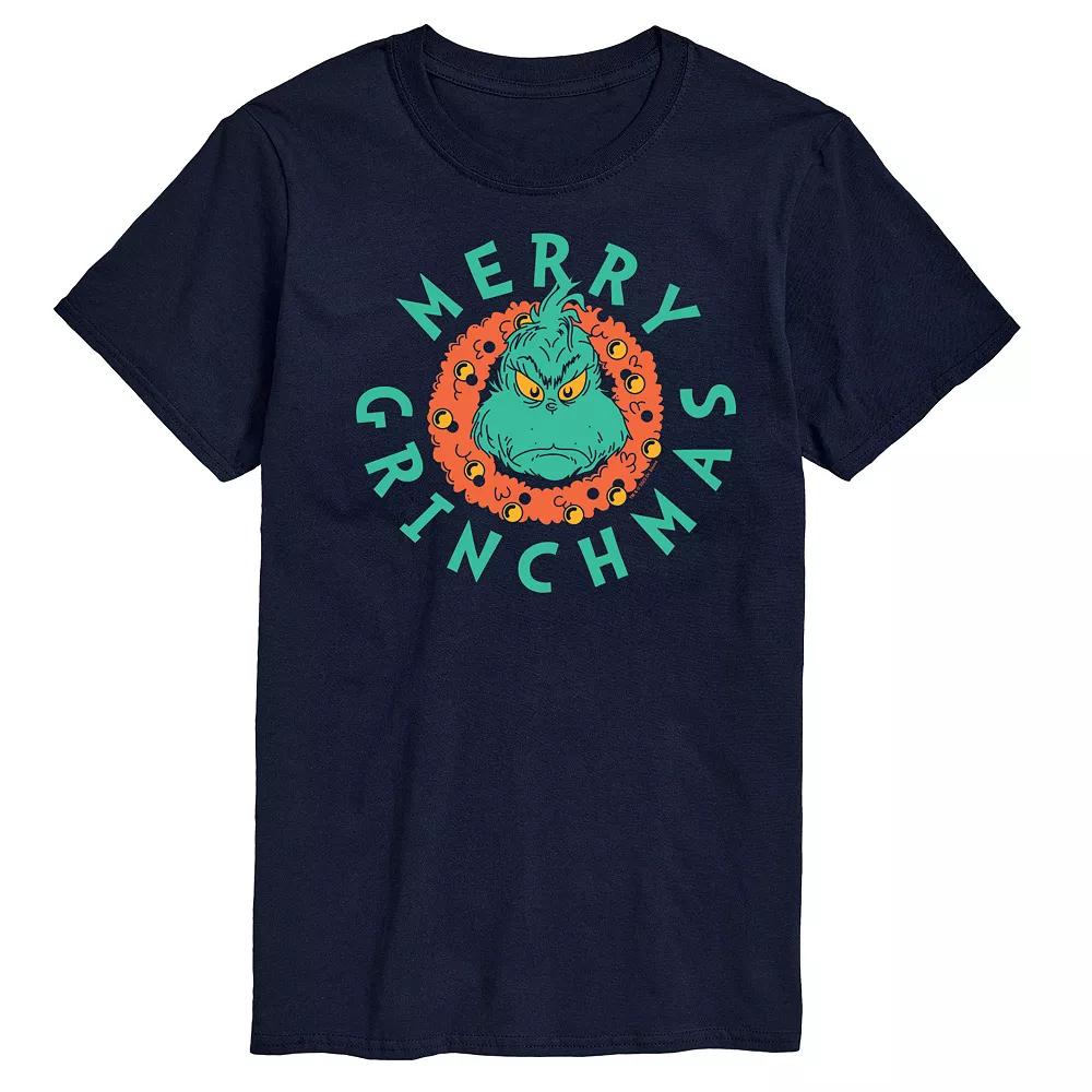 Men's Dr. Seuss The Grinch Merry Grinchmas Graphic Tee,  Product Image