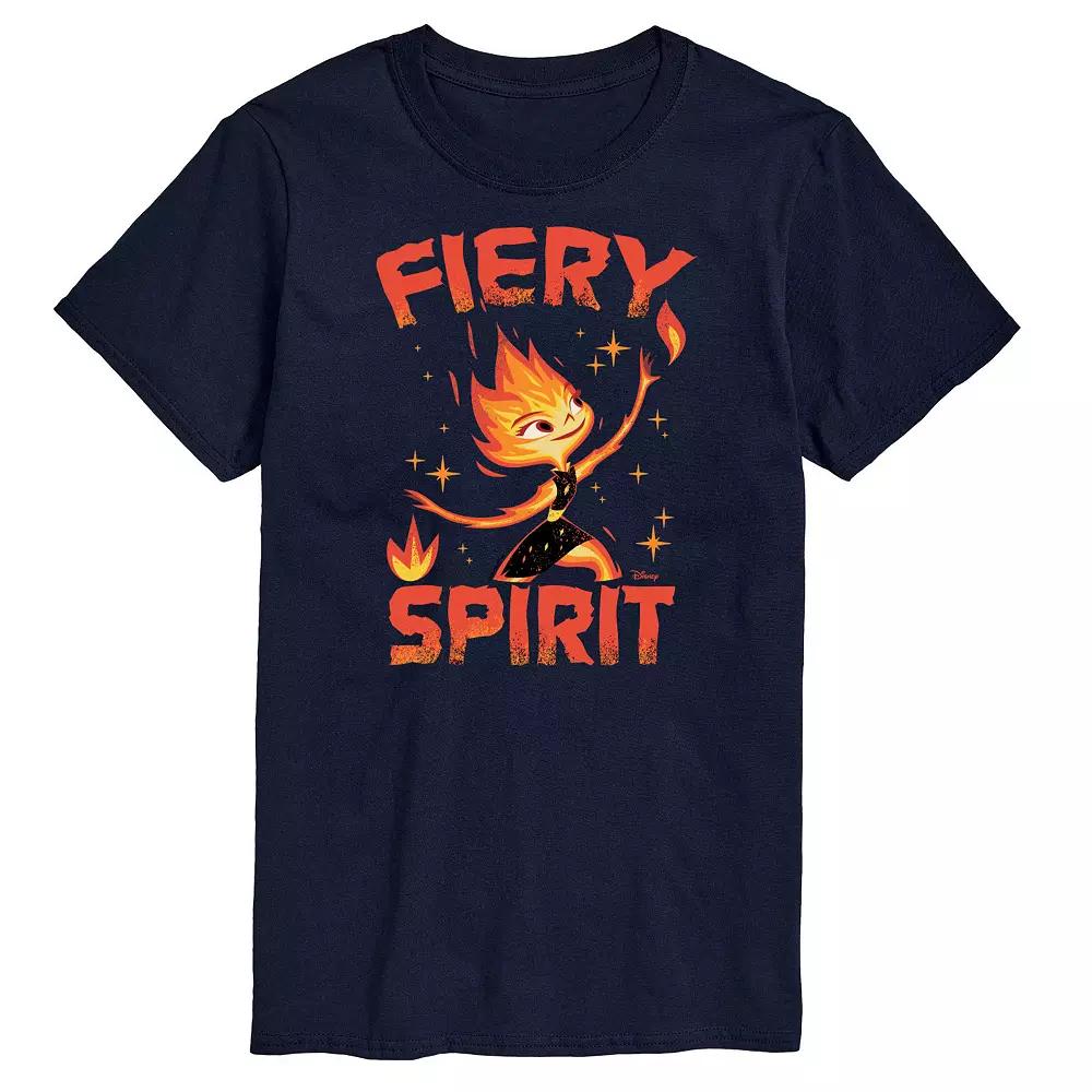 Disney's Elemental Big & Tall Fiery Spirit Graphic Tee, Men's,  Product Image